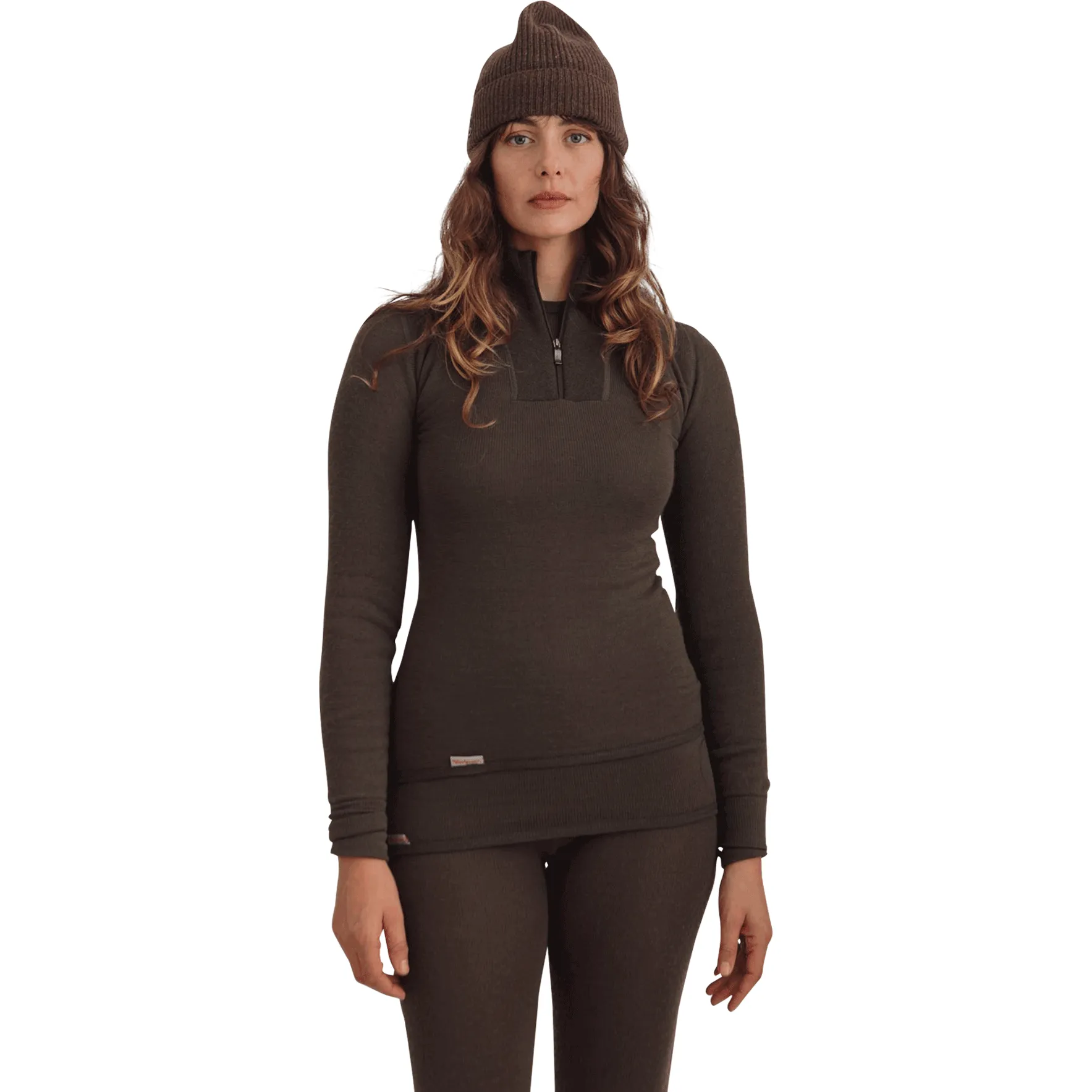 200g Half Zip, Pine