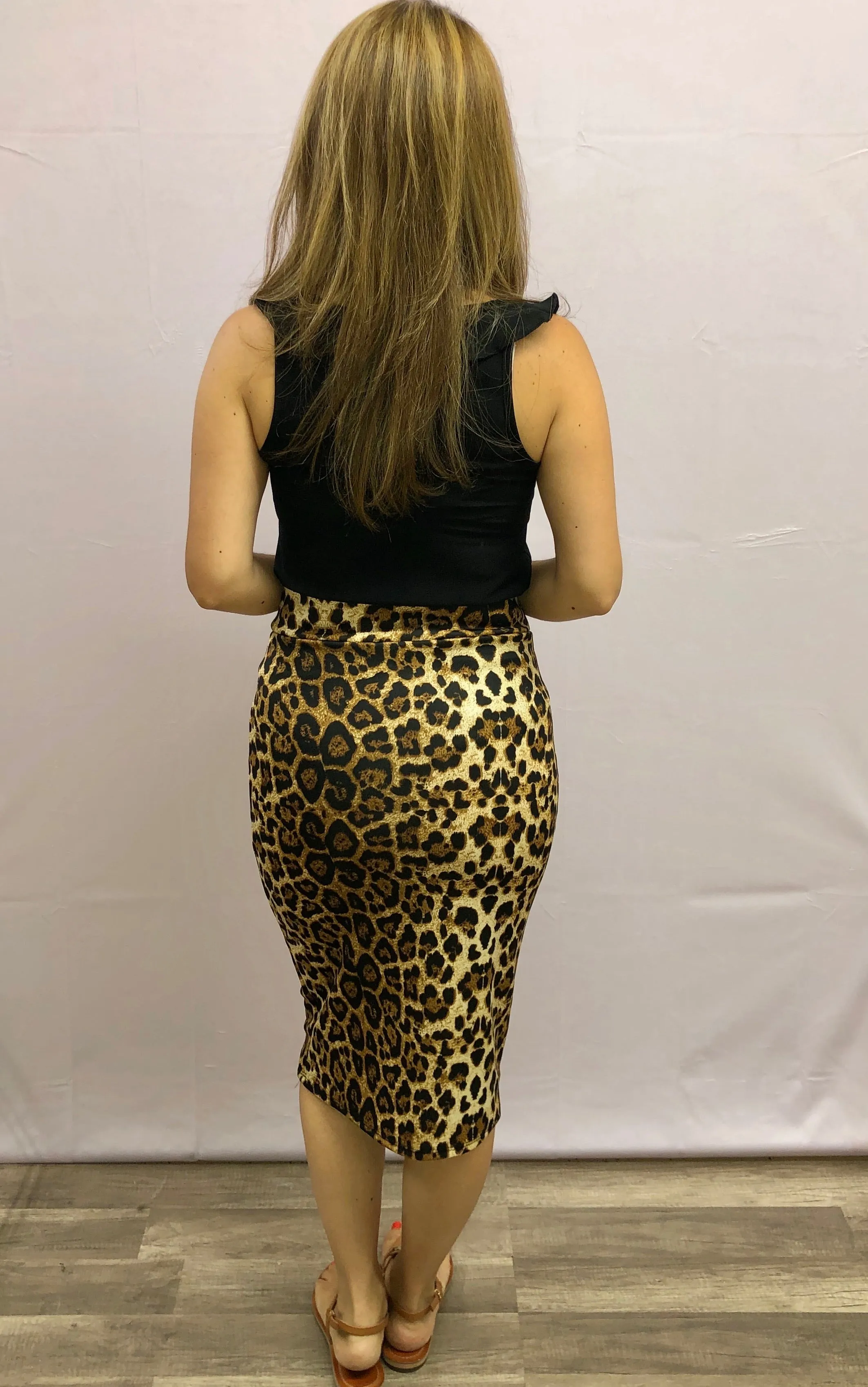 Animal Print Perfect Pencil Skirt