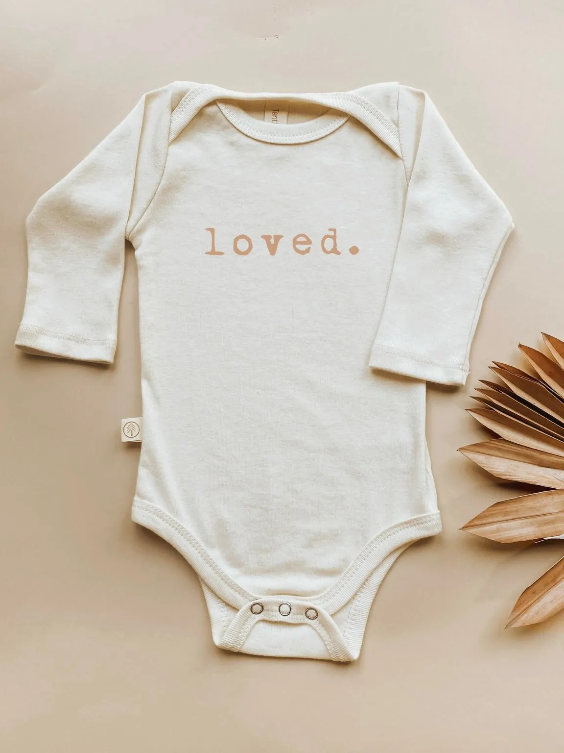 Baby loved. Organic Cotton Long-Sleeve Bodysuit