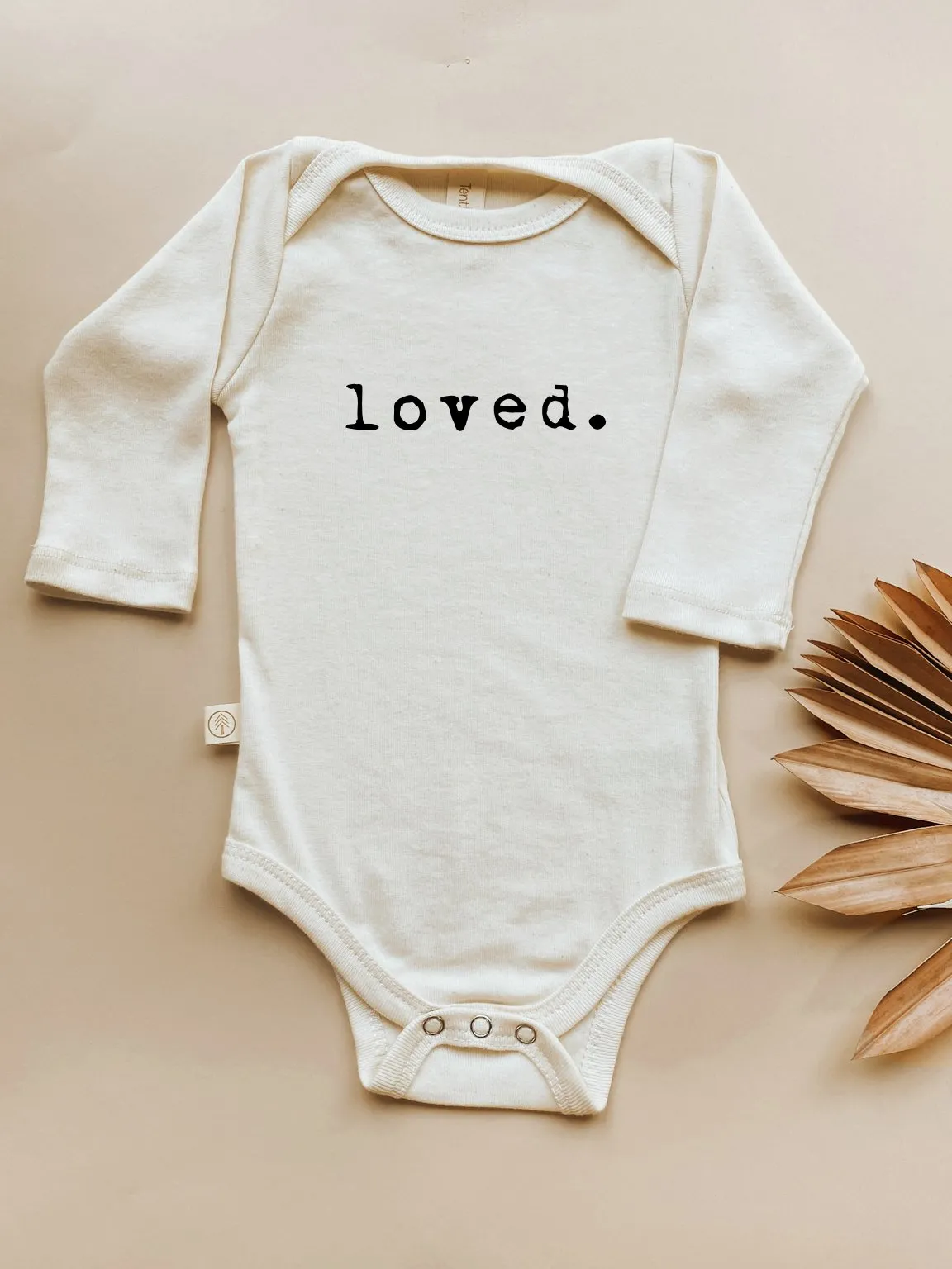 Baby loved. Organic Cotton Long-Sleeve Bodysuit