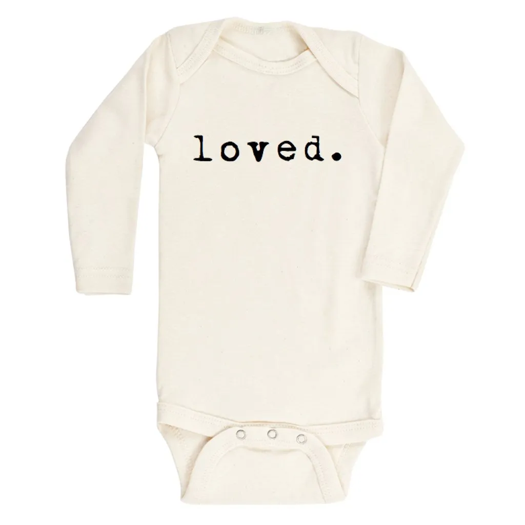 Baby loved. Organic Cotton Long-Sleeve Bodysuit