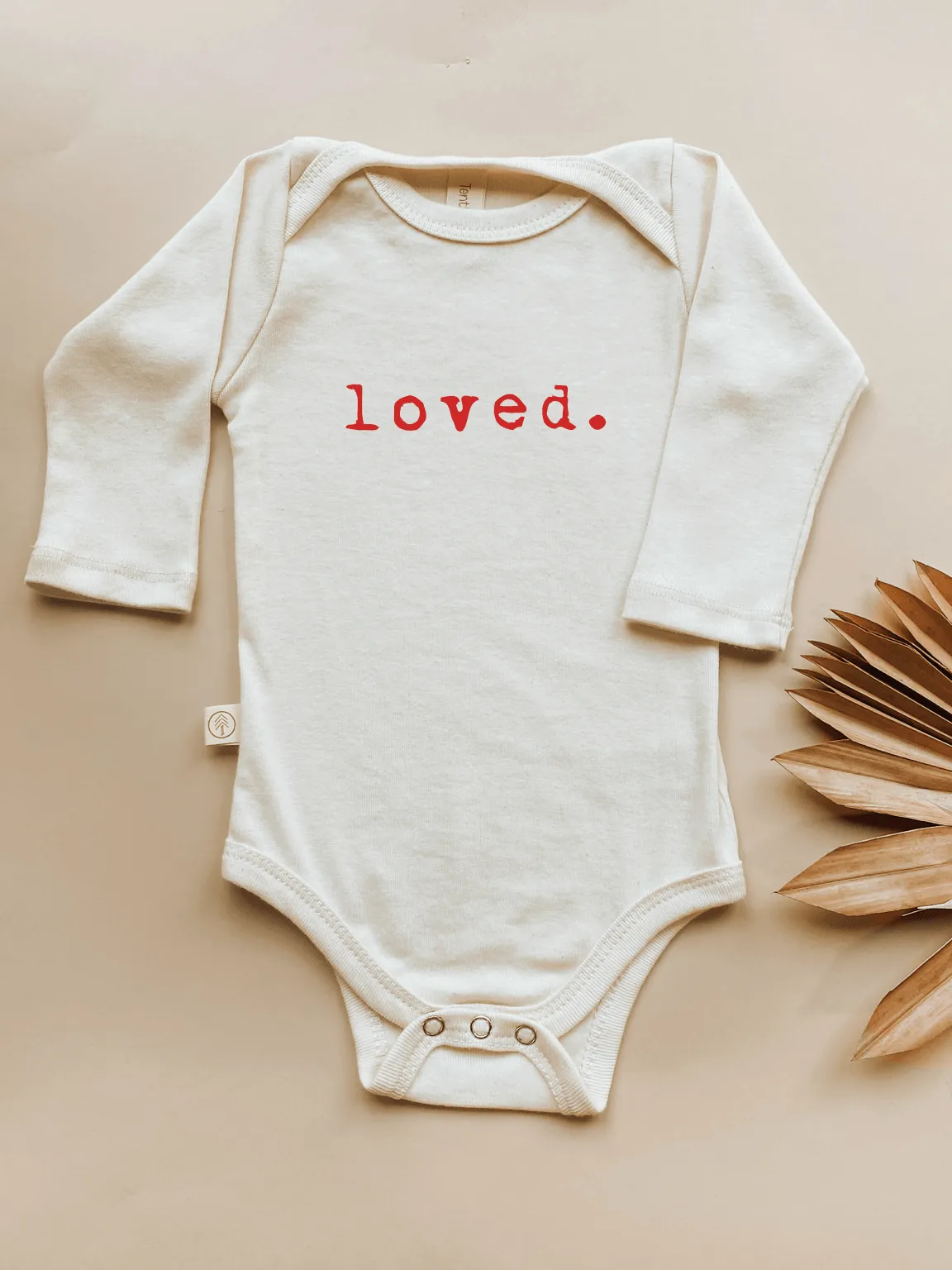 Baby loved. Organic Cotton Long-Sleeve Bodysuit
