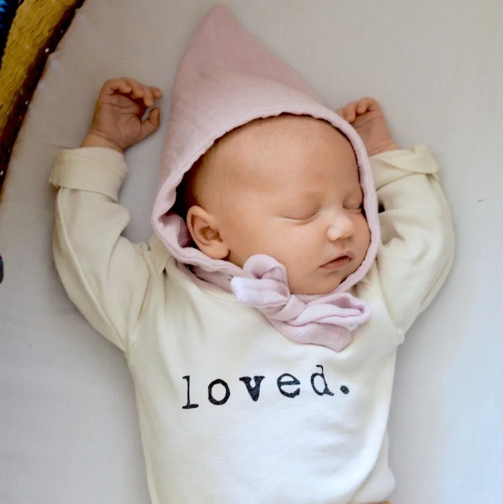 Baby loved. Organic Cotton Long-Sleeve Bodysuit