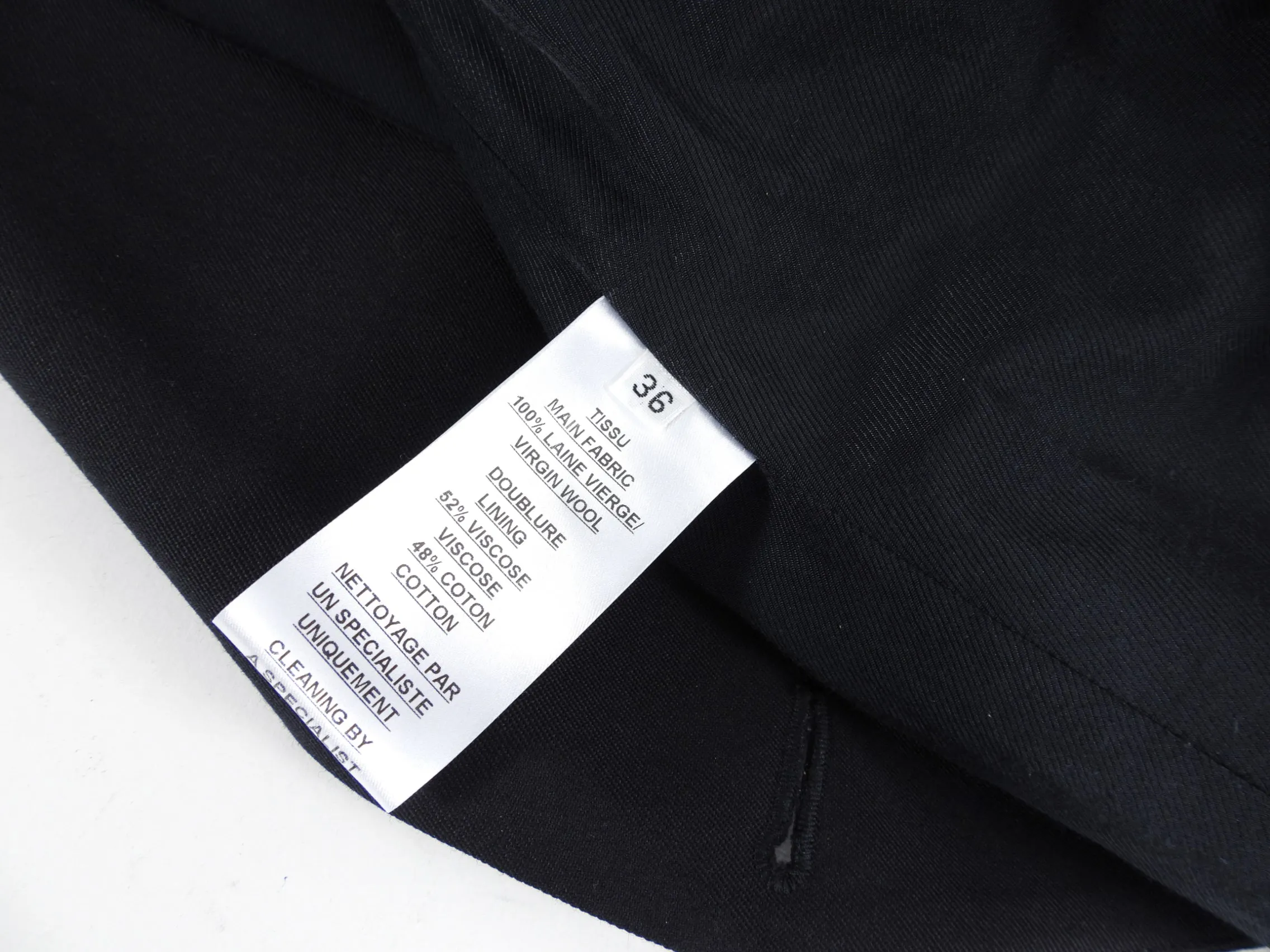 Balmain Black Classic Blazer with Gold Lion Buttons - USA XS / 2