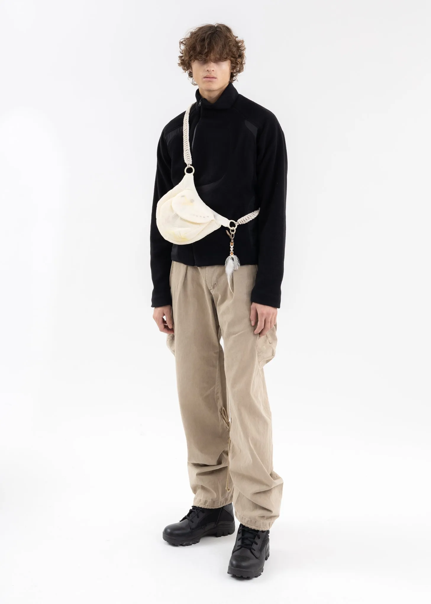 Black FLEECE JACKET