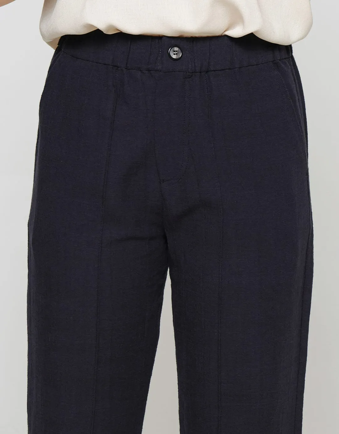Connexion Celana Panjang Linen Crinkle Wanita