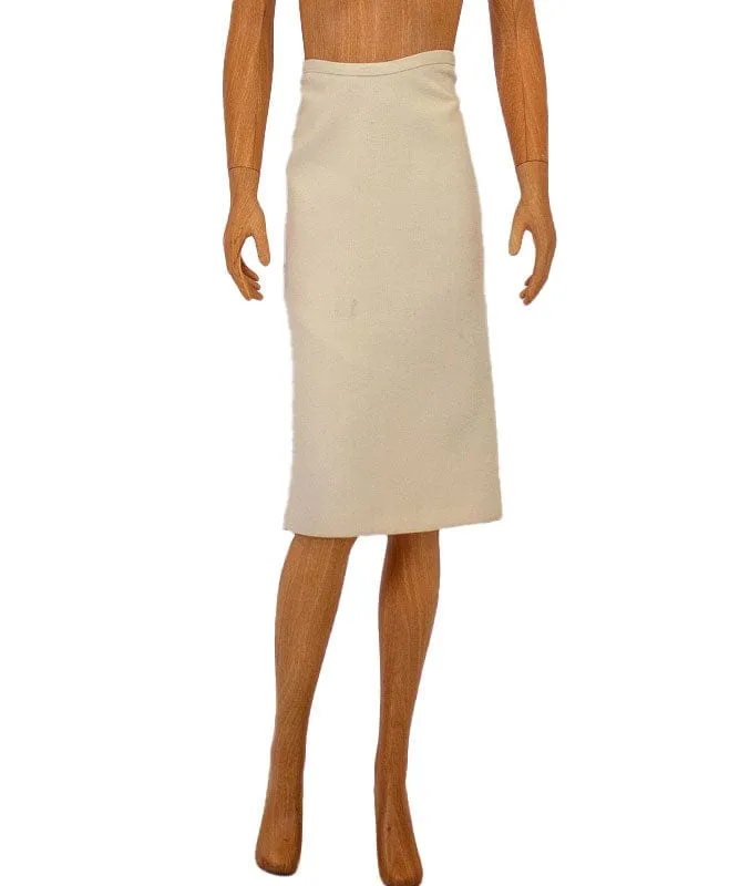 Double Slit Pencil Skirt