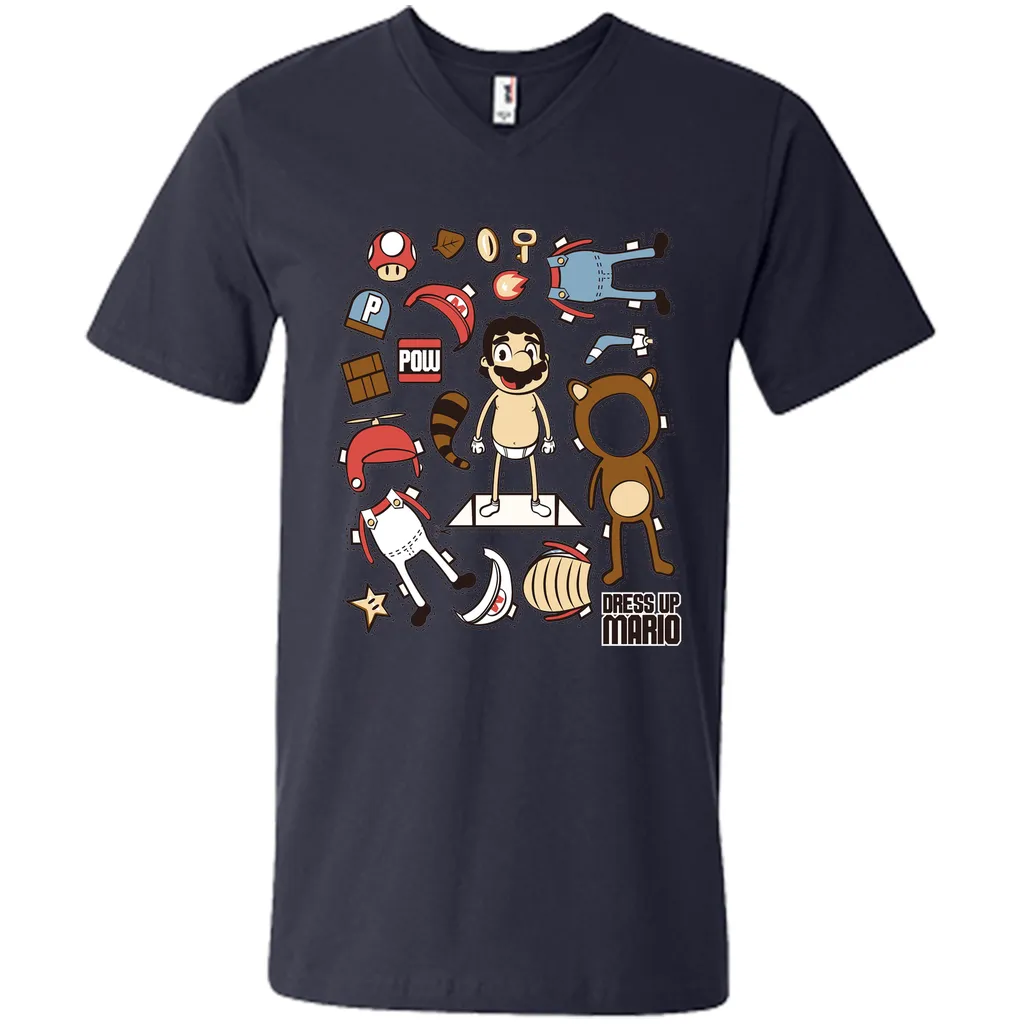 Dress up Mario - Cartoon graphic T-Shirt
