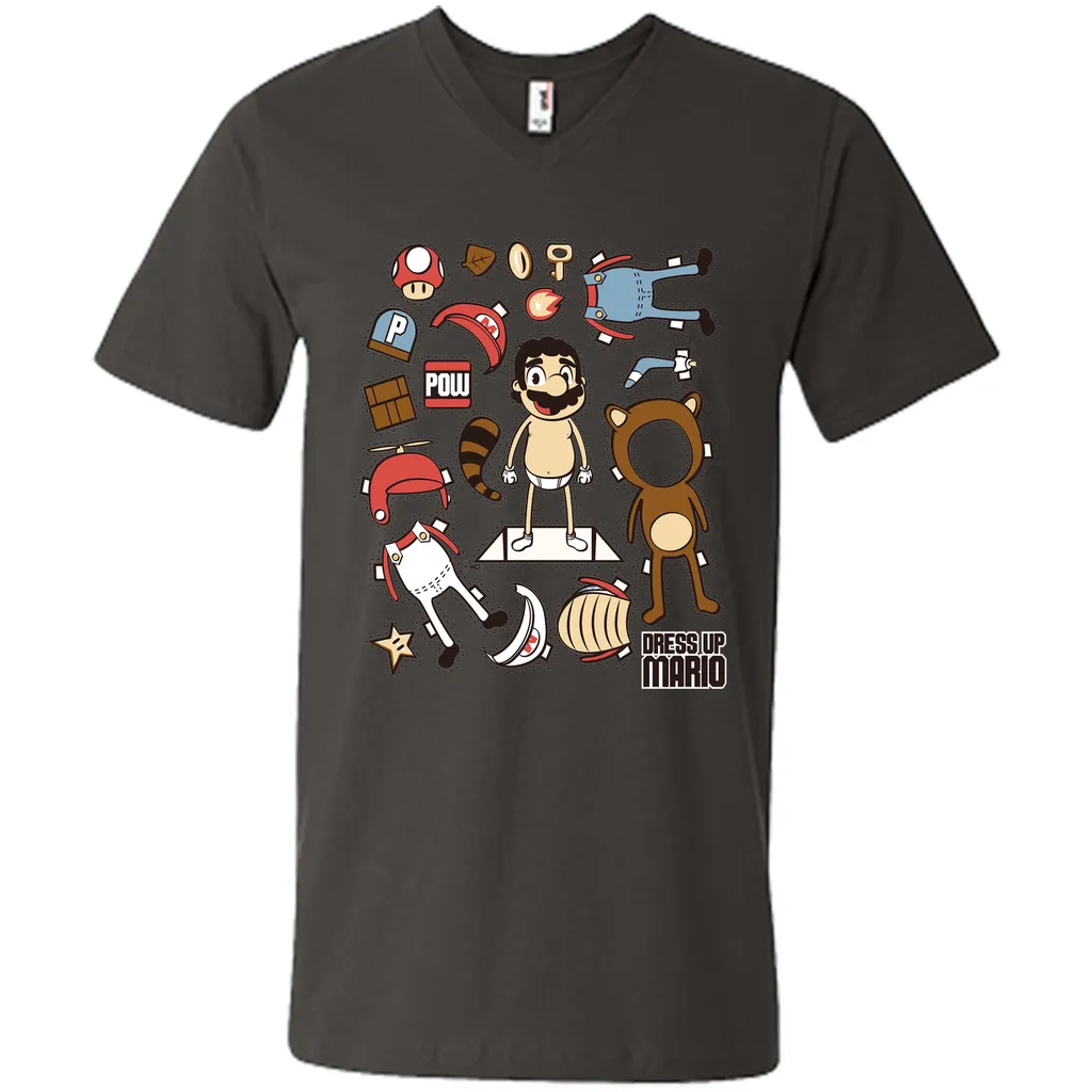 Dress up Mario - Cartoon graphic T-Shirt