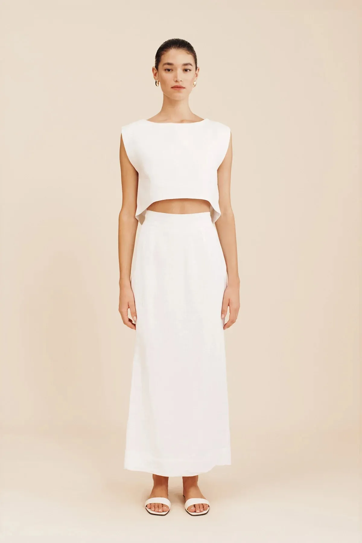 Emma Skirt - White