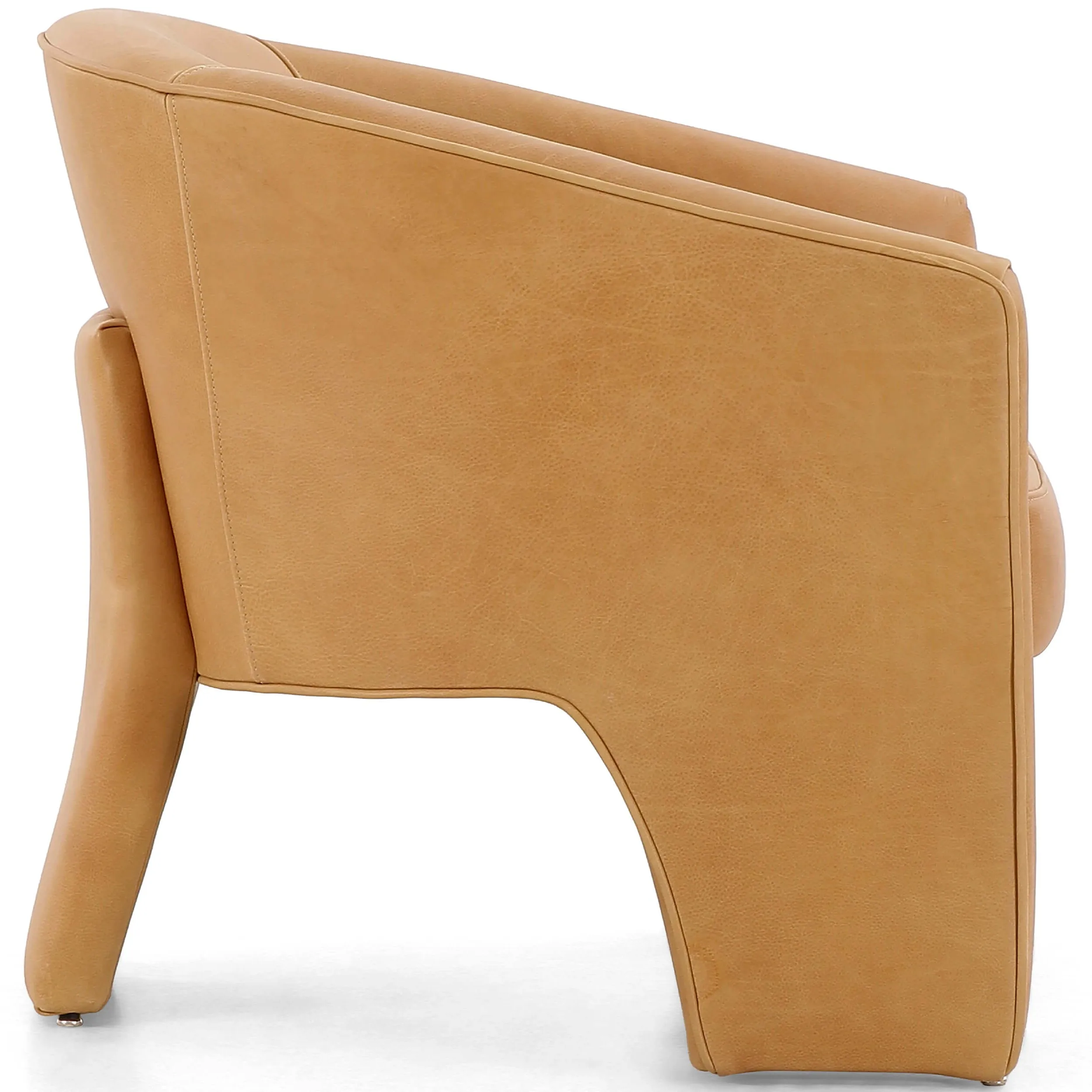 Fae Leather Chair, Palermo Butterscotch