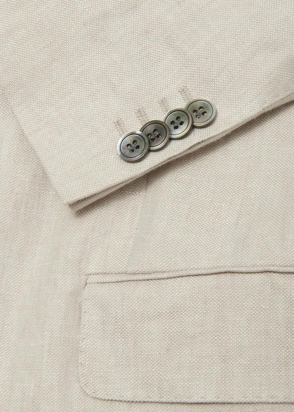 Ferry Soft Blazer - White Grass