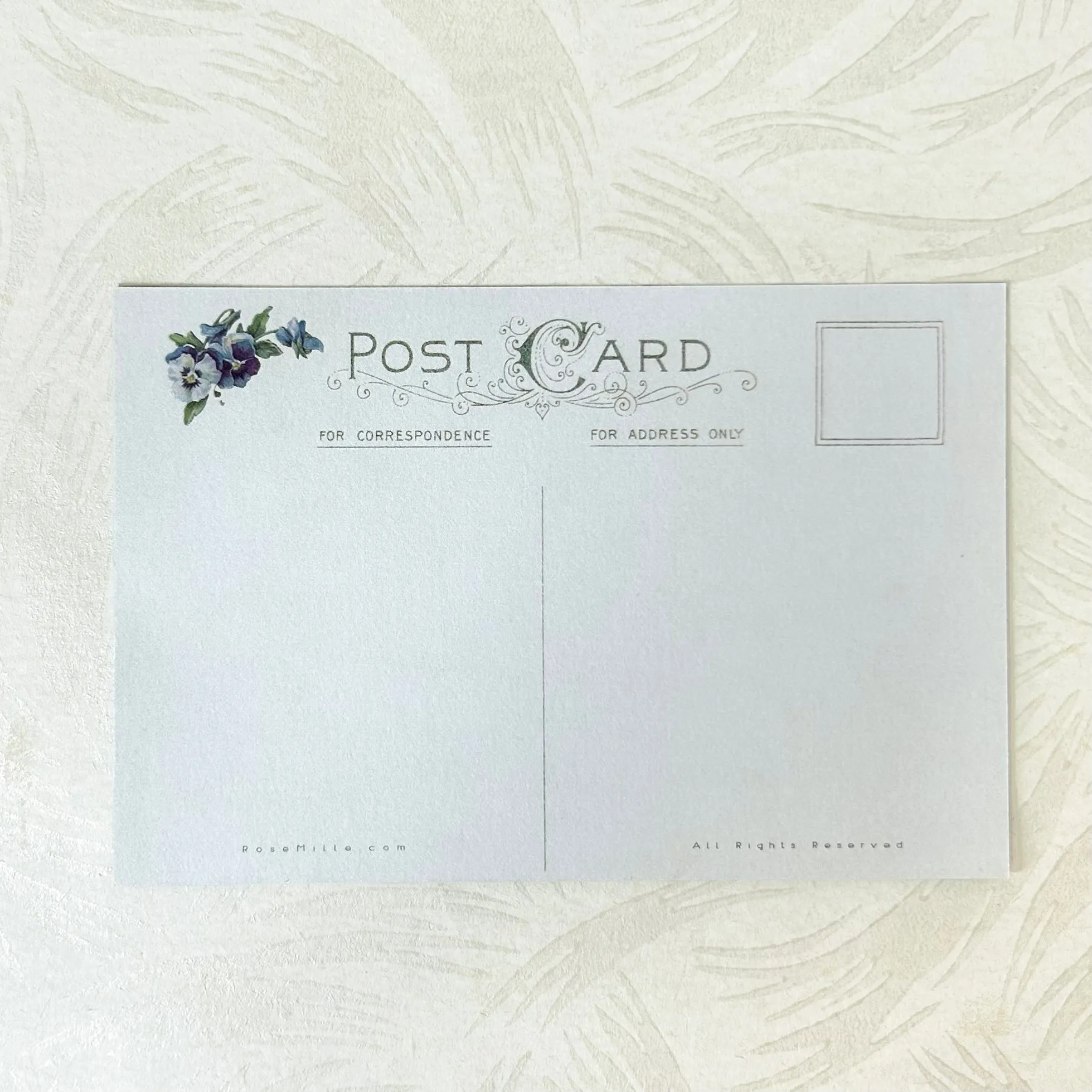 Floral Greetings Envelope - Layering PostCards
