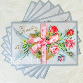 Floral Greetings Envelope - Layering PostCards