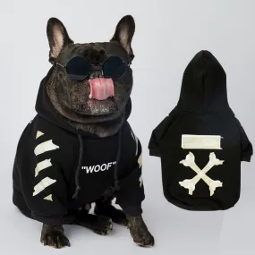 Frenchdot™ - French Bulldog Woof Hoodie V1