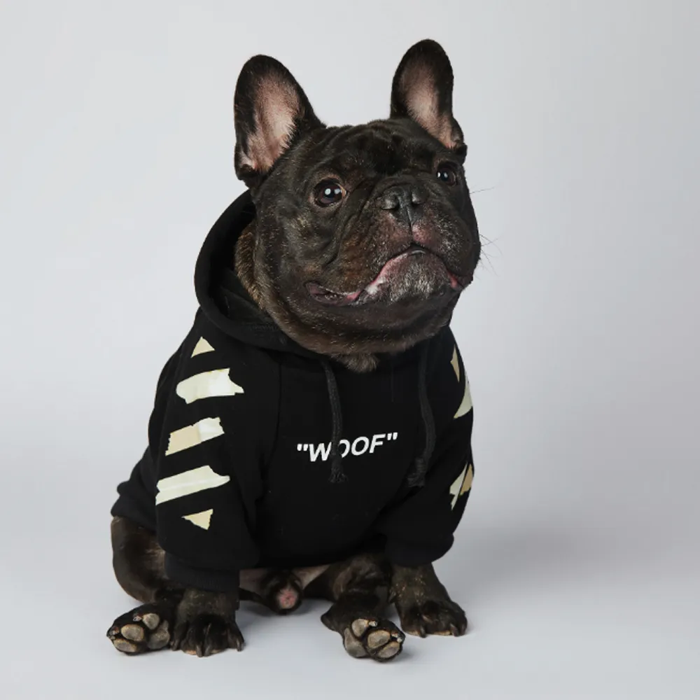 Frenchdot™ - French Bulldog Woof Hoodie V1