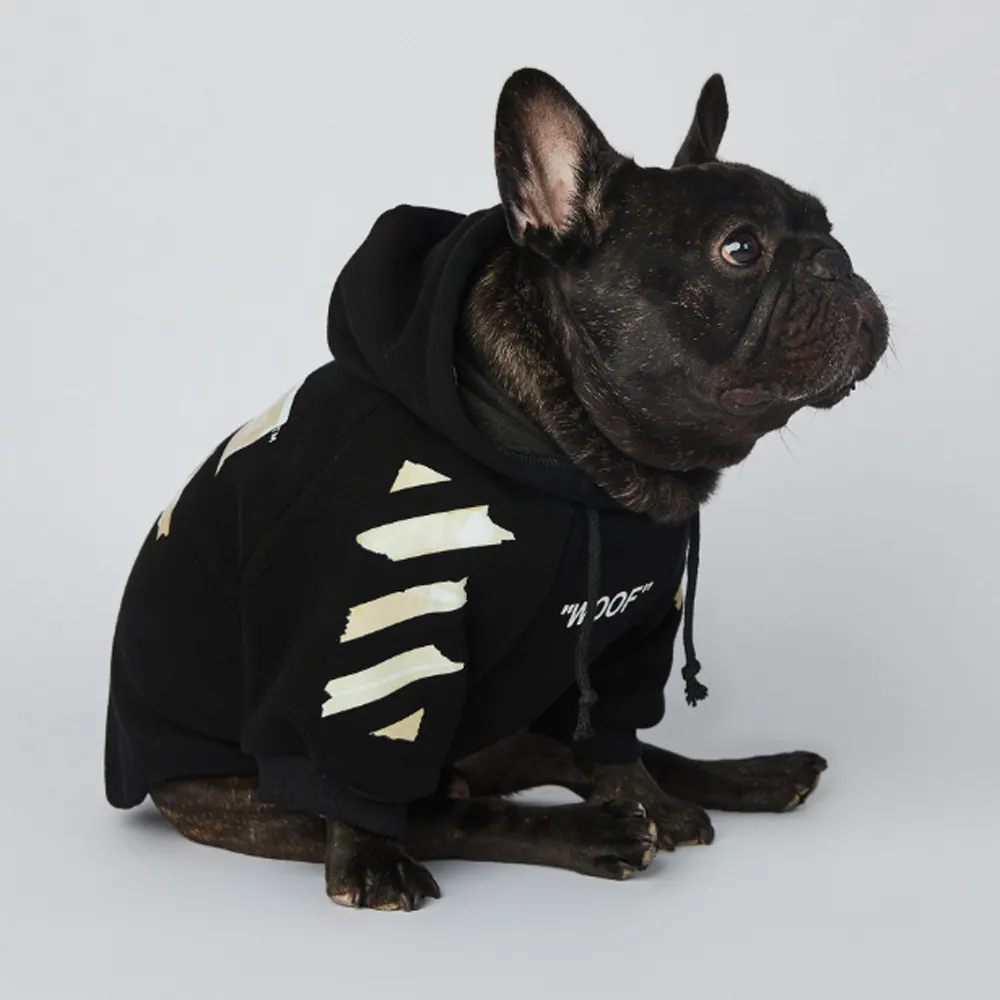 Frenchdot™ - French Bulldog Woof Hoodie V1