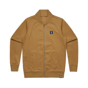 GIRL BOXED BOMBER JACKET - CAMEL