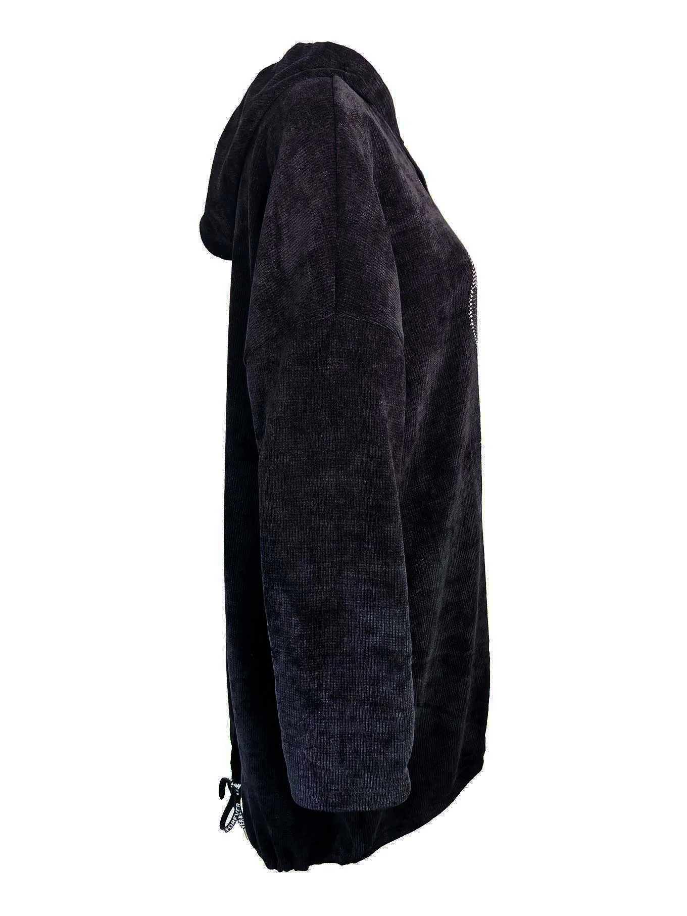 Hoodie Snoopy schwarz