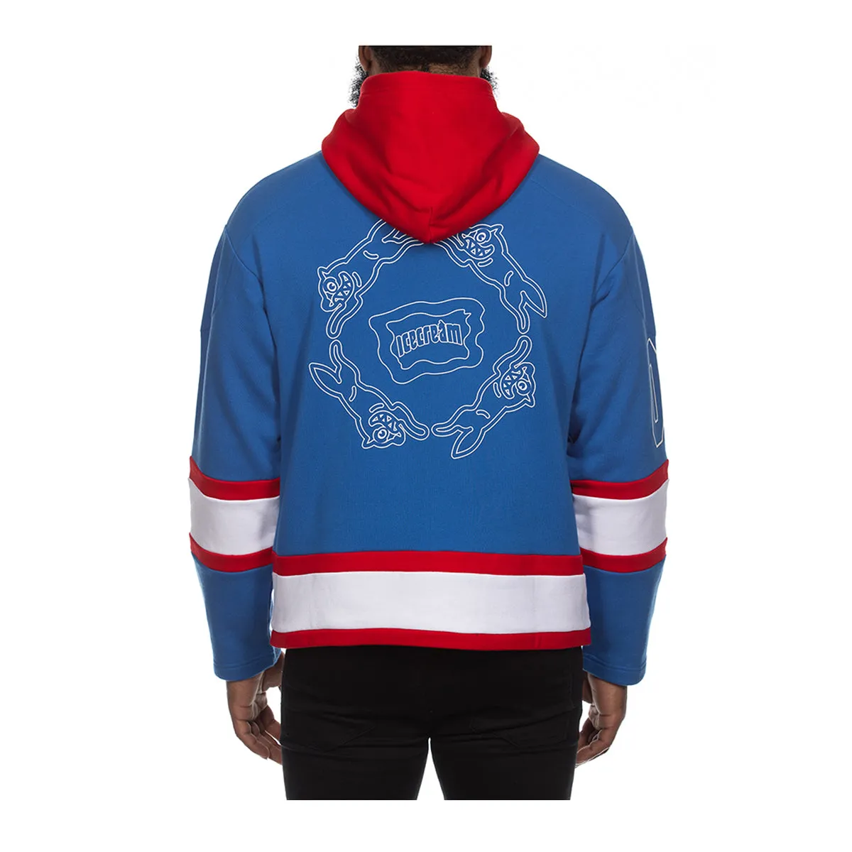 Icecream Mens Wayne Hoodie 7302-320 Turkish Tea