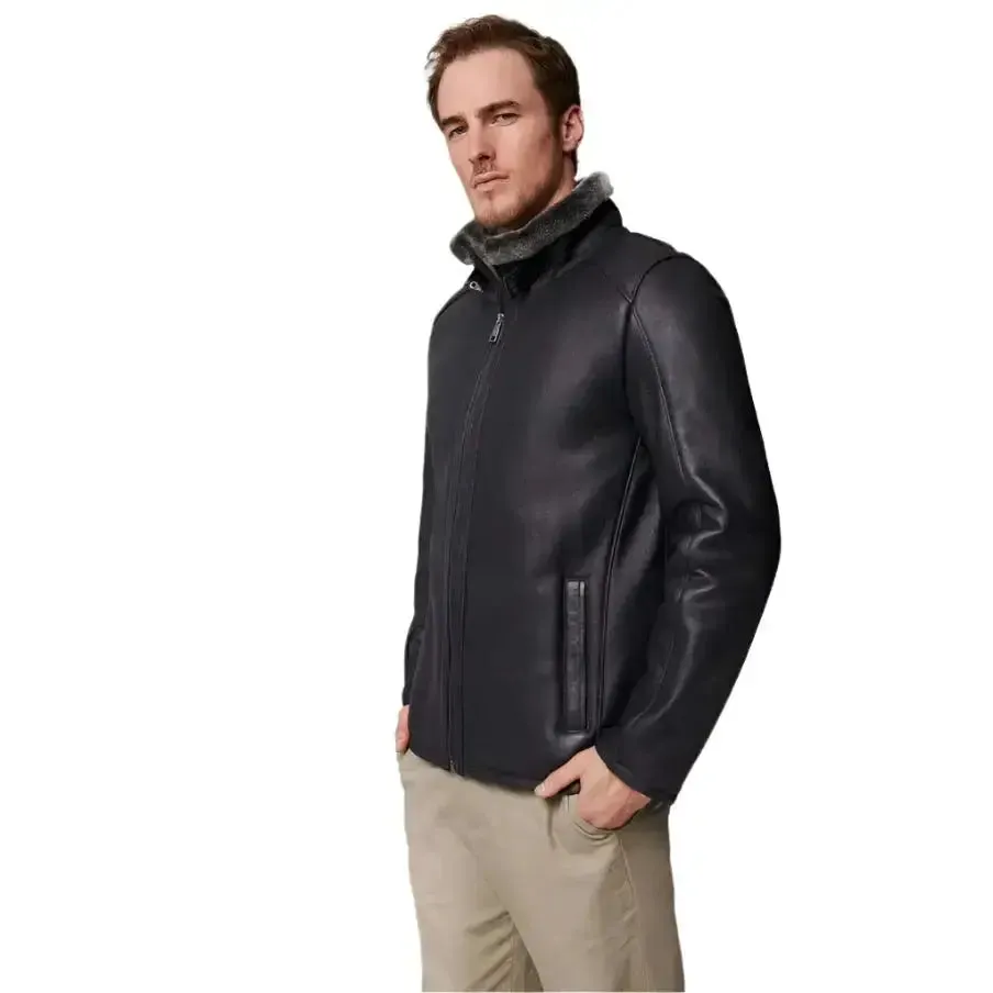 Lance Shearling Sheepskin Jacket – Warm & Stylish