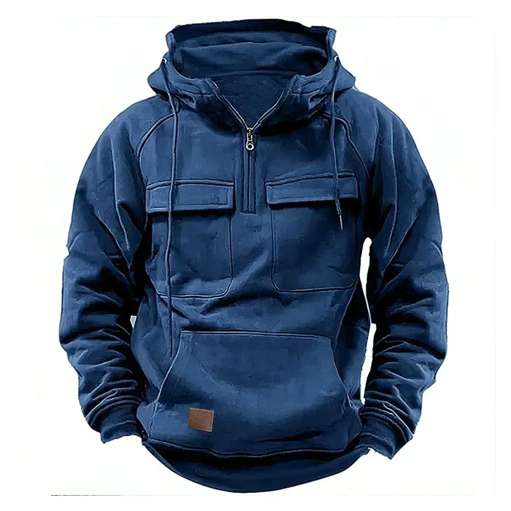 LANCE | Tactical Half Zip-Up Fleece Hoodie/Jacket
