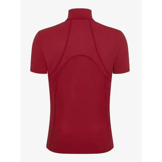 LeMieux Mia Mesh Short Sleeve Base Layer Chilli
