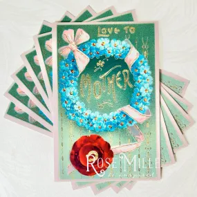 Love to Mother - Layering PostCards