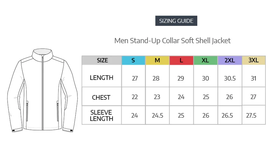 Men Black Softshell Jacket