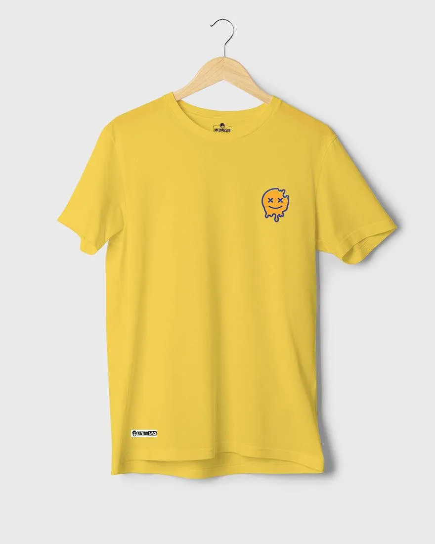 Mens Regular Tshirt Funky Never Look Back