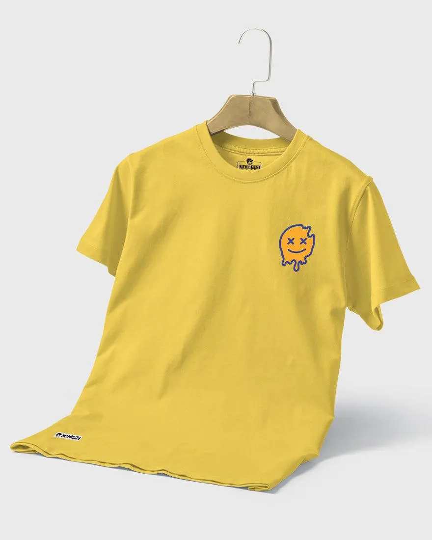Mens Regular Tshirt Funky Never Look Back