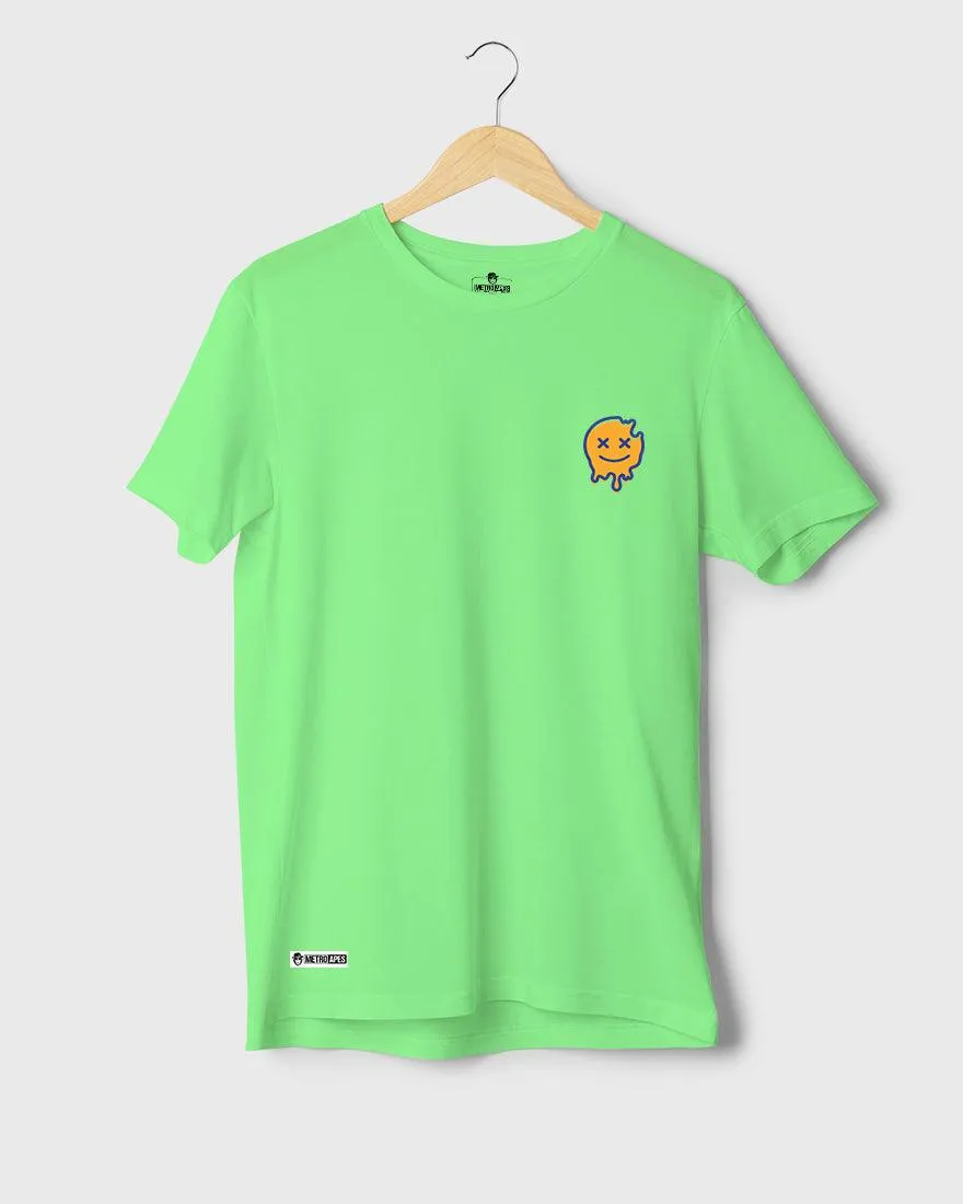 Mens Regular Tshirt Funky Never Look Back
