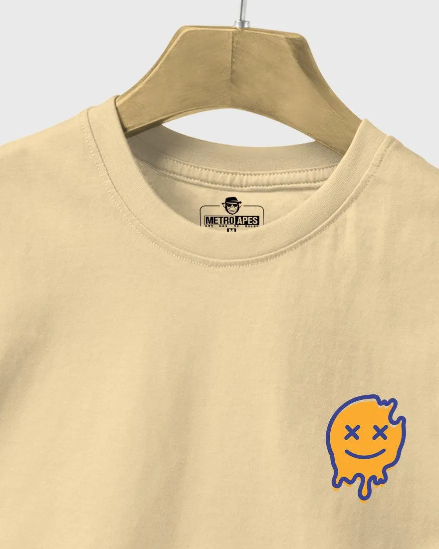 Mens Regular Tshirt Funky Never Look Back