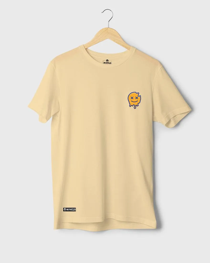 Mens Regular Tshirt Funky Never Look Back