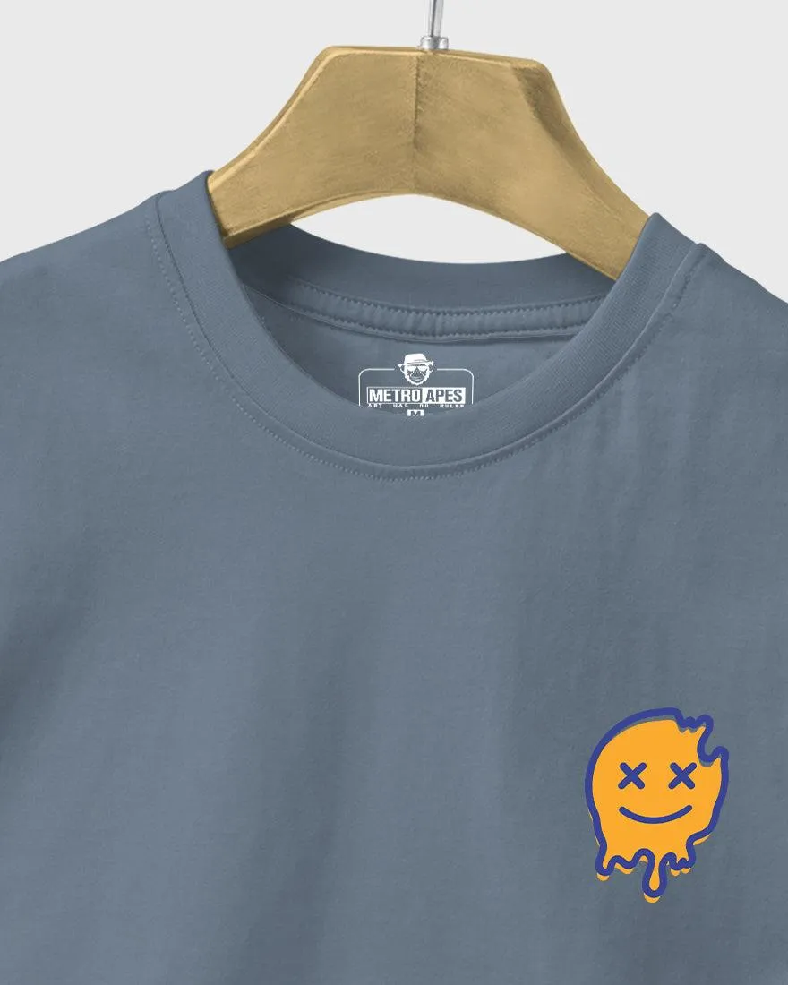 Mens Regular Tshirt Funky Never Look Back