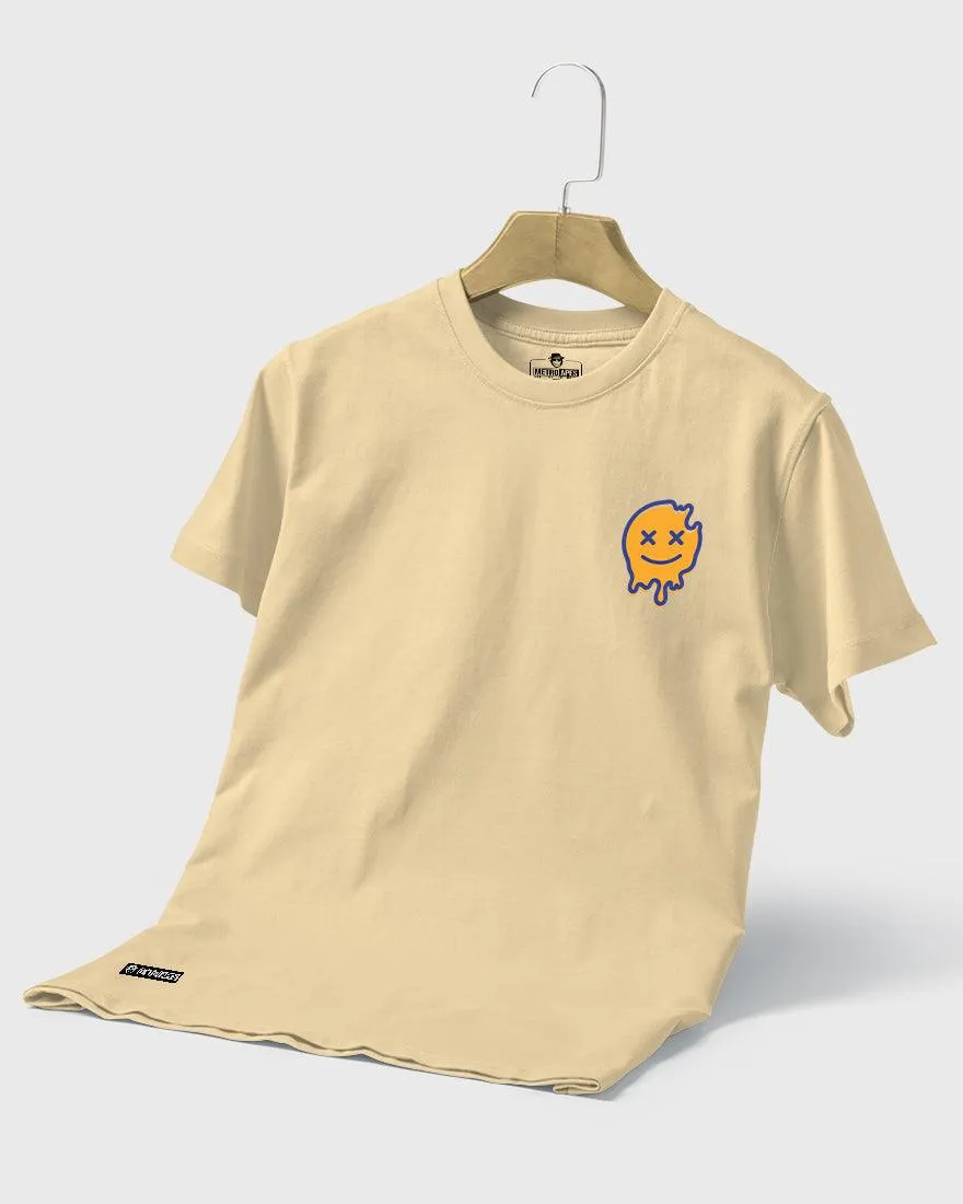 Mens Regular Tshirt Funky Never Look Back