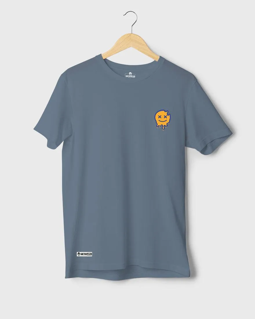 Mens Regular Tshirt Funky Never Look Back