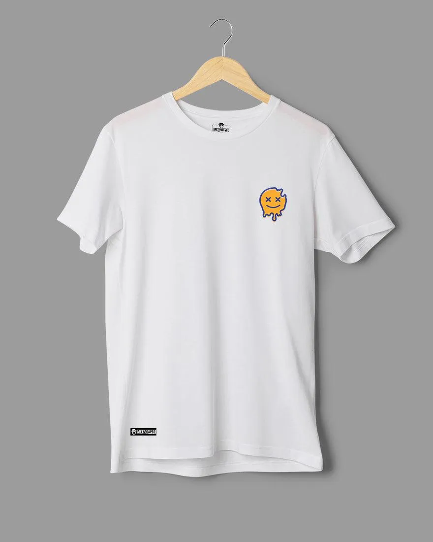 Mens Regular Tshirt Funky Never Look Back