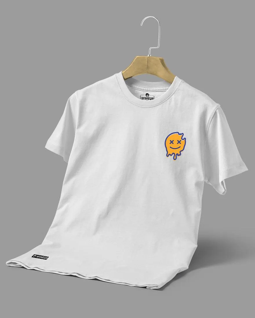Mens Regular Tshirt Funky Never Look Back
