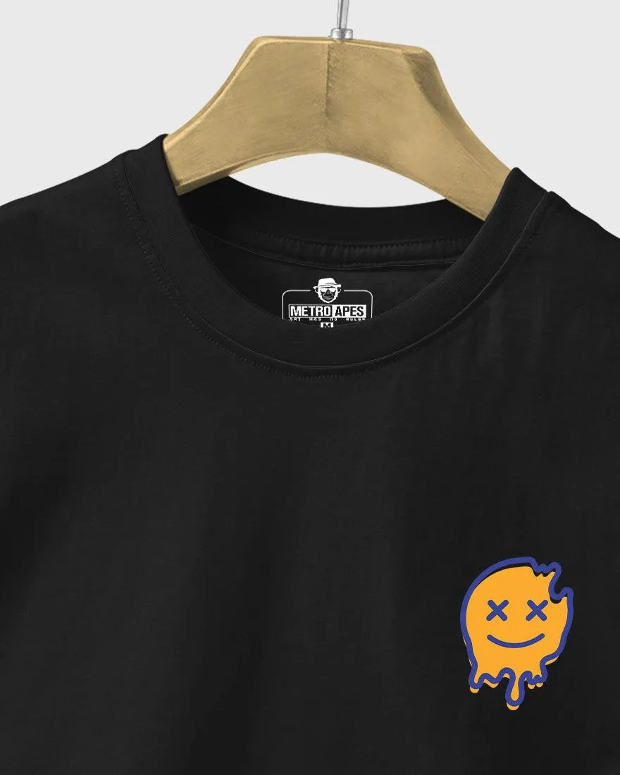 Mens Regular Tshirt Funky Never Look Back