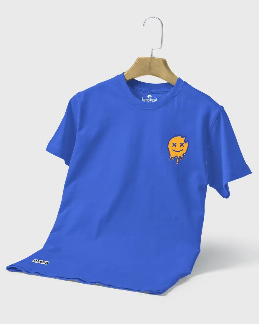 Mens Regular Tshirt Funky Never Look Back