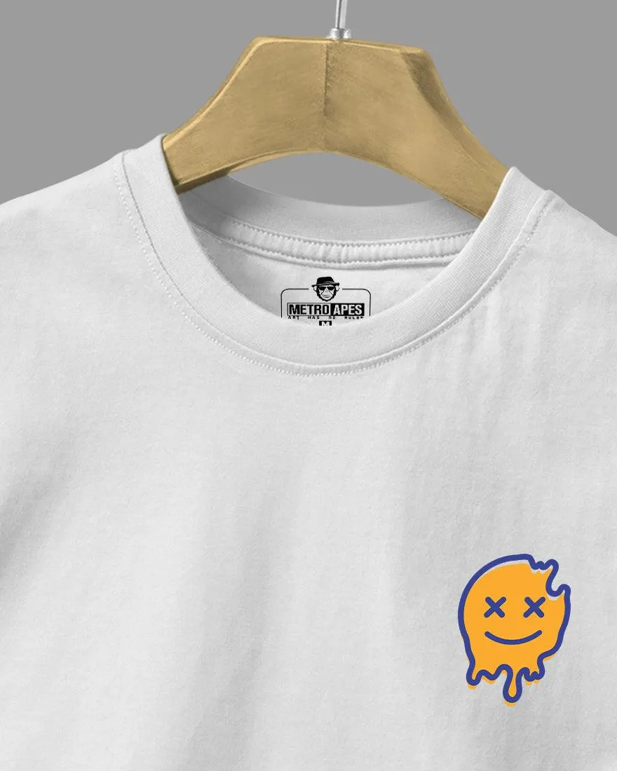 Mens Regular Tshirt Funky Never Look Back