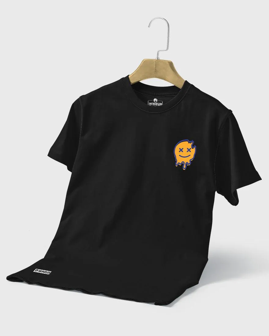 Mens Regular Tshirt Funky Never Look Back
