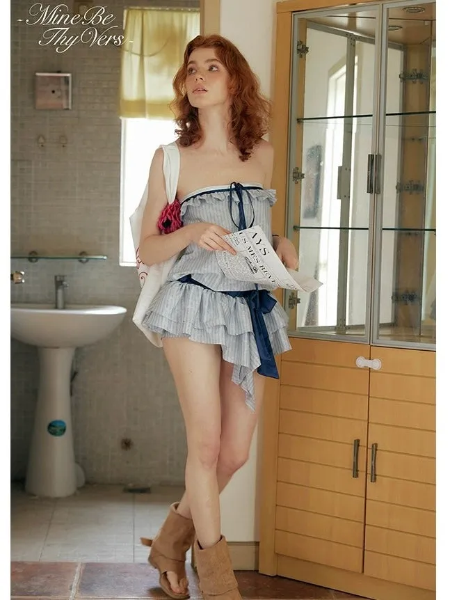 [Mine Be Thy Vers] Soft Parisian Dream Mini Dress