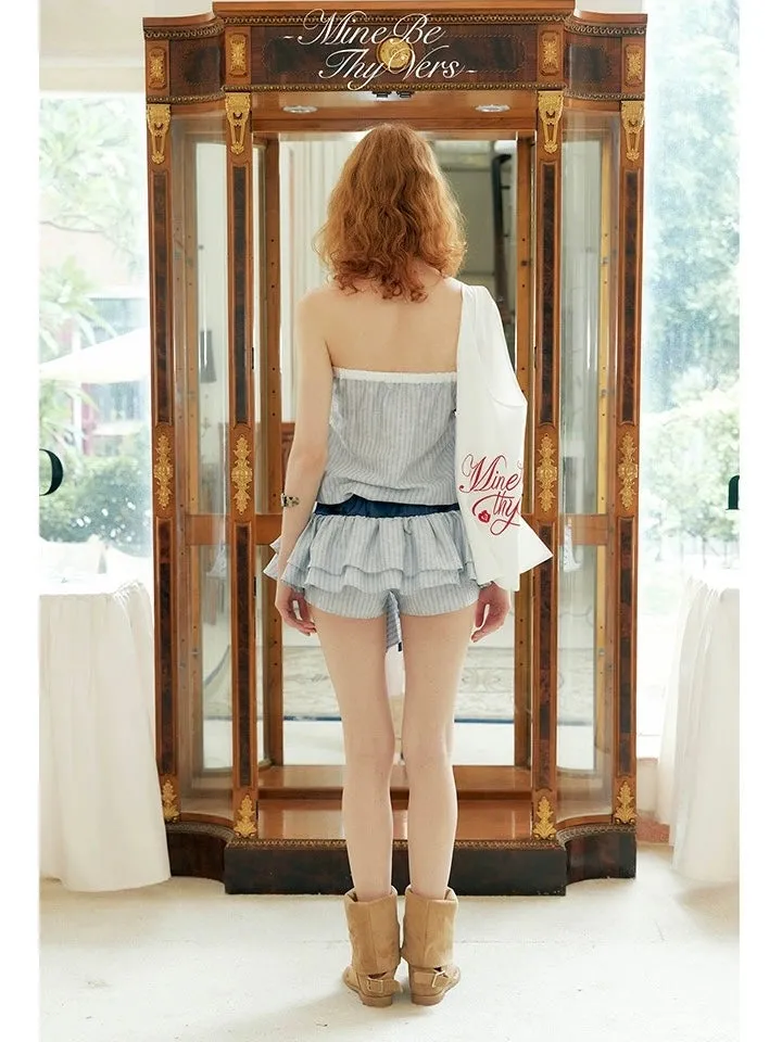 [Mine Be Thy Vers] Soft Parisian Dream Mini Dress