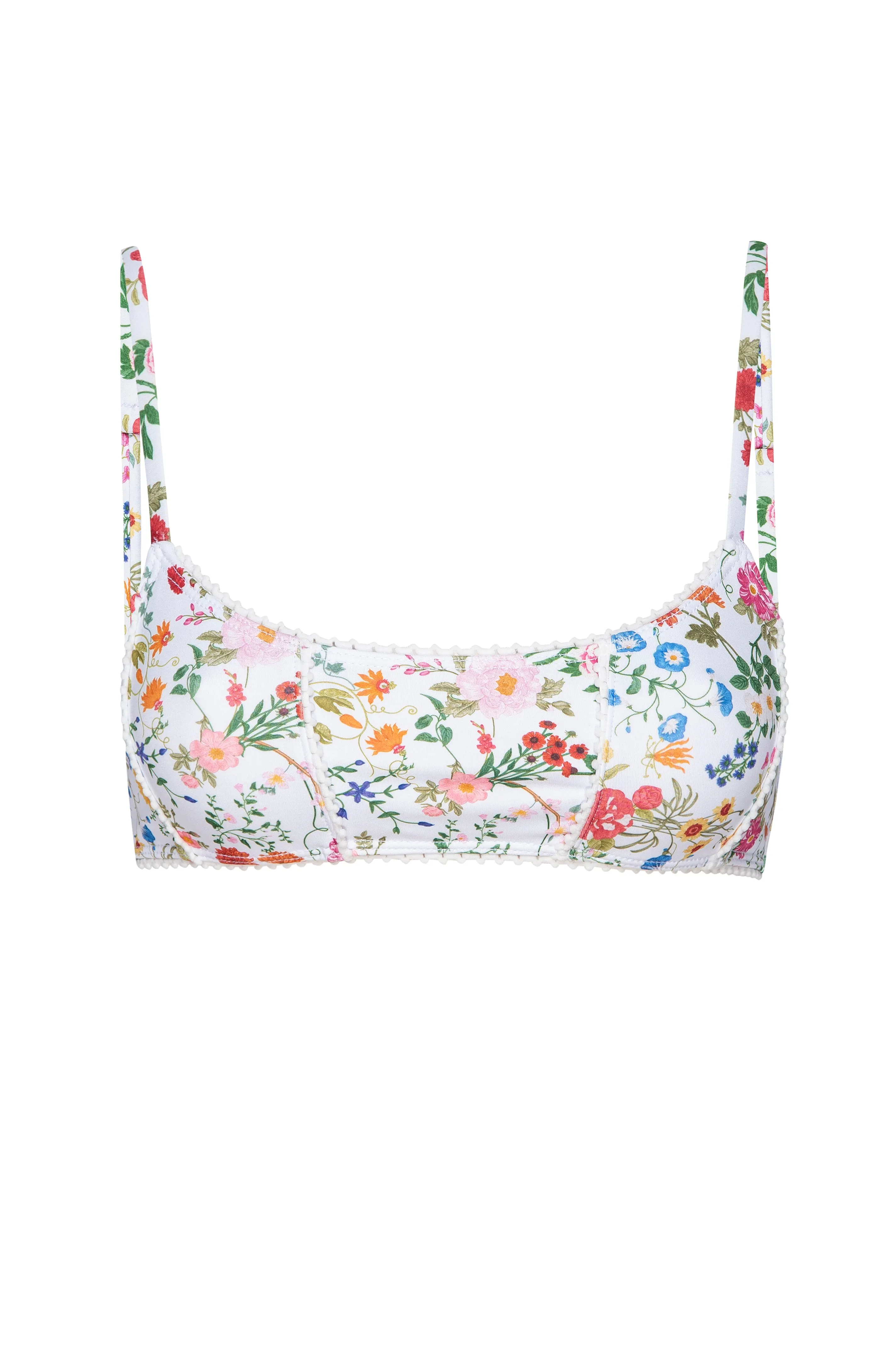 NANTUCKET BIKINI TOP - SUMMER BLOOM