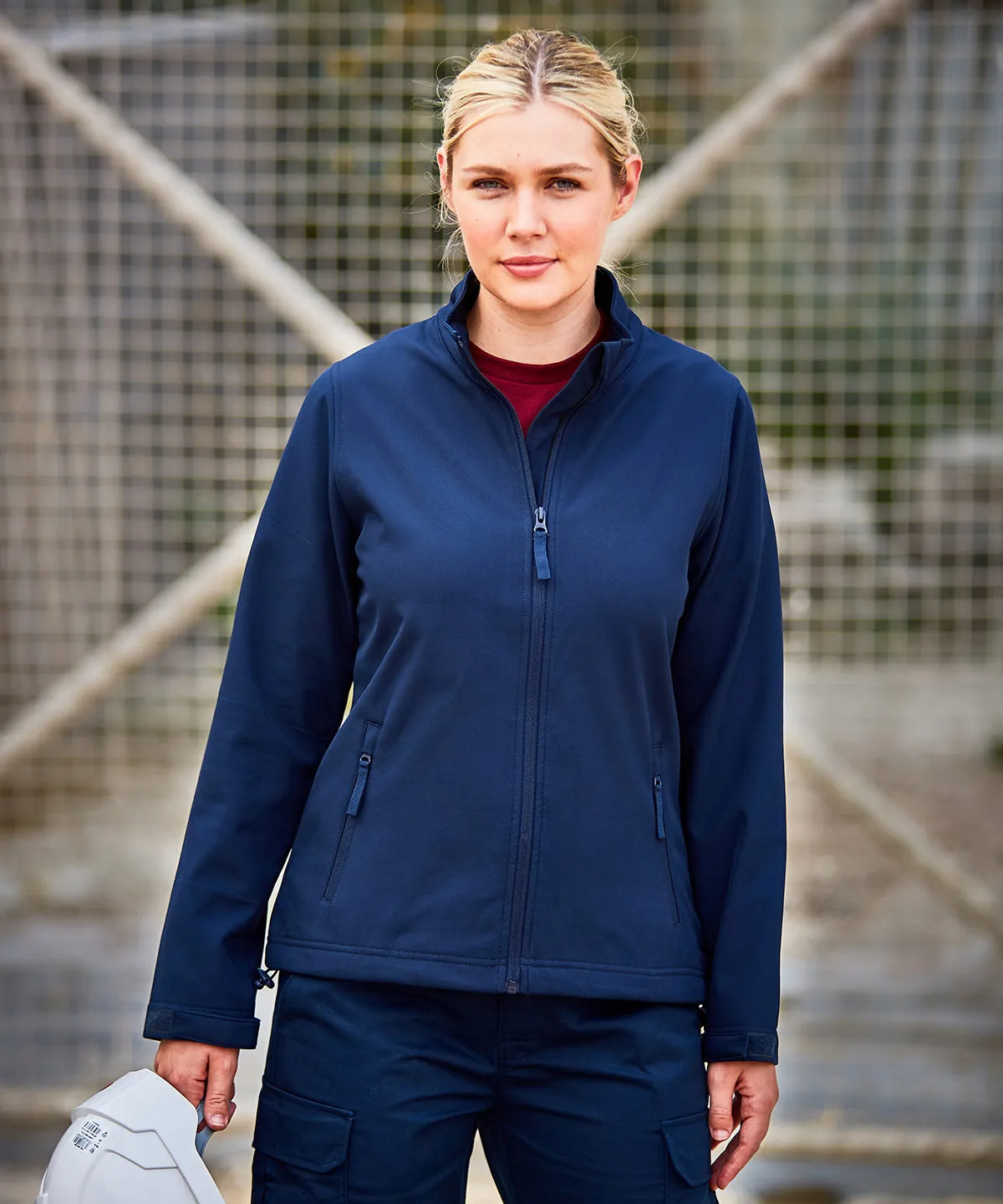 Navy - Women's Pro 2-layer softshell jacket