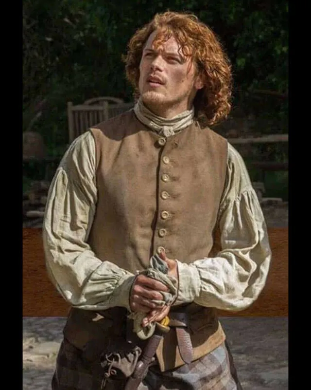 Outlander Jamie Fraser Brown Vest