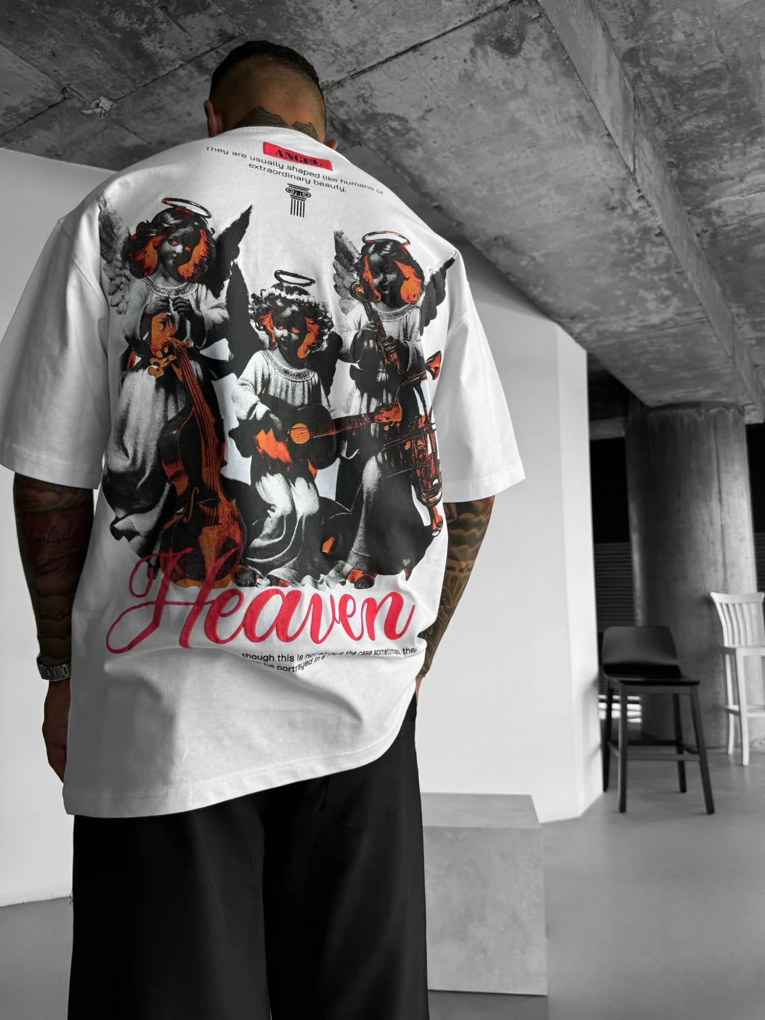 Oversize Heaven T-shirt - White