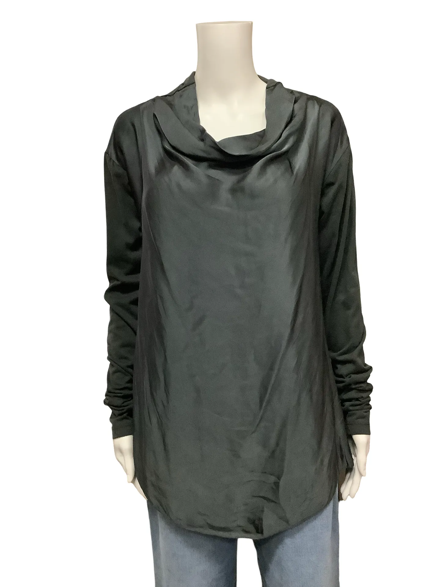 Ozai N Ku Mock Turtle Neck Top Size: S
